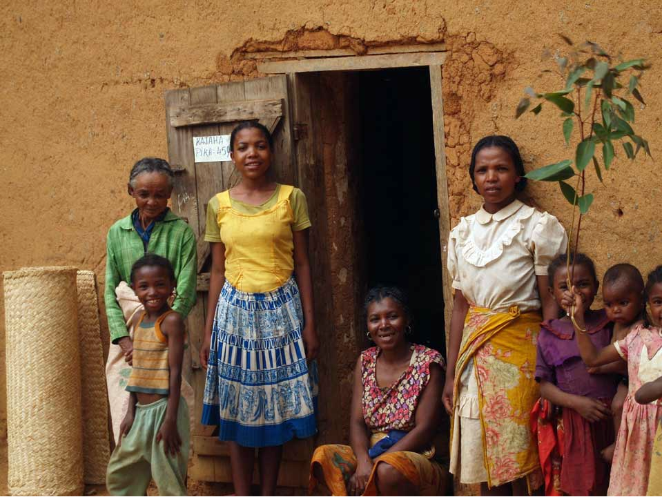 マダガスカルの女性たち